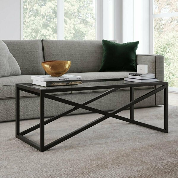 Henn & Hart Calix Blackened Bronze Coffee Table CT0244